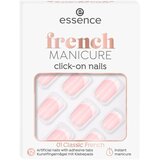 Essence umetni nohti - French MANICURE Click-on Nails - 01 Classic French | Shoptok.si