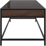  Stolić s beskonačnim LED svjetlima boja hrasta 90x50x41 cm | shoptok.hr