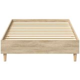 vidaXL Okvir kreveta bez madraca sonoma hrast 90x190 cm | shoptok.hr