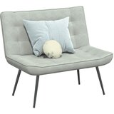  Klupa svijetlosiva 110x74x84 cm baršun | shoptok.hr