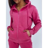DStreet Bluza damska rozpinana z kapturem fuksja | Shoptok.si