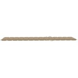 vidaXL Jastuk za ležaljku bež 200 x 60 x 3 cm od tkanine Oxford | shoptok.hr