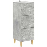 vidaXL Predalna omara Betonsko siva 33 x 34,5 x 90 cm Inženirski les, (5000246737) | Shoptok.si
