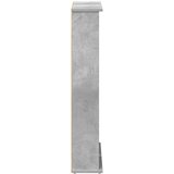 Cd ormar Betonska siva 60 x 17 x 92 cm Konstruirano drvo | shoptok.hr