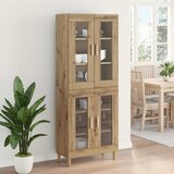  Highboard Umjetnički hrast 69,5 x 34 x 180 cm Konstruirano drvo | shoptok.hr