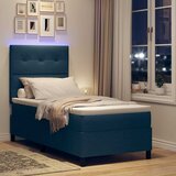  s opruga kutije s LED trakama Plava 100 x 200 cm tkanina | shoptok.hr