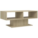 Furnova Klubska mizica sonoma hrast 103,5x50x44,5 cm iverna plošča, (21914498) | Shoptok.si