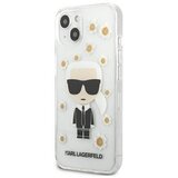 Karl Lagerfeld originalen ovitek KLHCP13MHFLT za iphone 13 6.1 prozorna flower zaščita - karls full body | Shoptok.si