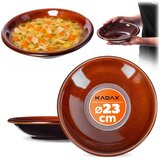 KADAX Globok krožnik za večerjo 23 cm Komplet 2 keramičnih krožnikov, (5000355357) | Shoptok.si
