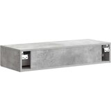 Stolna montirana na zid Betonska siva 87,5 x 34,5 x 17 cm | shoptok.hr