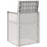  Vrtne stolice za blagovanje 2 pcs Bijela i svjetlosiva PP | Eponuda.com