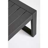 BIZZOTTO antracitno siva aluminijasta vrtna garnitura za 4 osebe hilde – | Shoptok.si