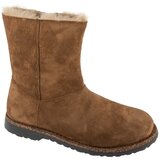 Birkenstock Gležnjarji Uppsala Zip Shearling Kostanjeva Cene