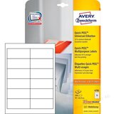Avery Zweckform Univerzalne etikete 97 x 42,3 mm - 25/1 | Shoptok.si