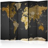 Artgeist PARAVAN 225/172/3 cm peščene barve, sivomodra | Shoptok.si