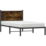 Metalni okvir kreveta bez madraca boja hrasta 100x190 cm | shoptok.hr