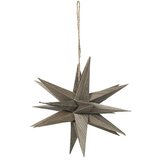 Broste Copenhagen DECO ETOILE 'VENUS' BOIS Siva Cijene
