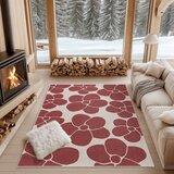 Mila Home Rdeč pralen tekač 60x230 cm Red Meadow – | Shoptok.si