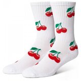 Huf Nogavice Socks cherry bomb crew Bela Cene