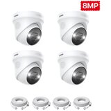 Oem Kamera za nadzor, 8MP ločljivost, barvna nočna vizija -8MP 4PK, (5000137698) | Shoptok.si