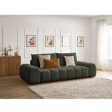 Bobochic Paris Zelena sedežna garnitura iz šenilje 278 cm Everest – | Shoptok.si