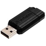 Verbatim PinStripe 128GB, USB 2.0, 10/4MB/sec pendrive, črn | Shoptok.si