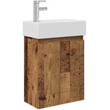 vidaXL Kopalniška omarica s tapo Star les 45,5 x 22,5 x 84 cm, (5000245161) | Shoptok.si