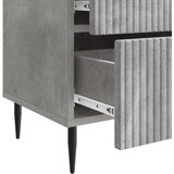  Noćni ormar Betonska siva 43 x 34,5 x 47,5 cm Konstruirano drvo | Eponuda.com