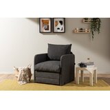 Atelier Del Sofa fotelja na razvlačenje saga single dark grey