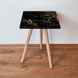 Hanah home Shp184 - black blackgold side table Hanah home Shp184 - black blackgold side table Slike