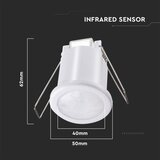 Ugradni pir senzor pokreta 360° 400W/230V, beo | Eponuda.com