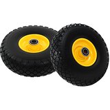  Kotači za teretna kolica 2 kom čvrsti PU 3.00 - 4 (260 x 85) | shoptok.hr
