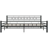  Za krevet crni čelični 180 x 200 cm | shoptok.hr