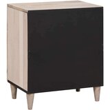 vidaXL Noćni ormarić s ladicama Bež 50 x 33 x 60 cm masivno drvo manga | shoptok.hr