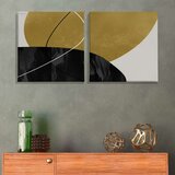 WALLXPERT ASR_CNV2-24 50x50 Multicolor Dekorativna Platna (2 Komada) | Eponuda.com