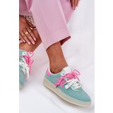 Boto Low Women's Sports Shoes In Leopard Mint Pink Zelevelis | Shoptok.si