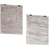  Ručno rezbareni zidni paneli 2 kom MDF 40 x 40 x 1 5 cm | shoptok.hr