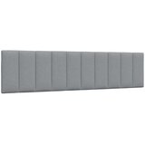vidaXL Vzglavna stranica svetlo siva 200 cm blago | Shoptok.si