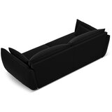 Mazzini Sofas Črna žametna sedežna garnitura 208 cm Vanda – | Shoptok.si