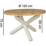 MID.YOU Jedilna Miza Boha, Pravi Les | Shoptok.si