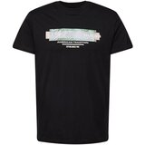 Guess Majica svetlo zelena / temno zelena / črna / bela | Shoptok.si