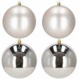  Set Kuglica za Božićno Drvce Springos® 12 cm, 4 komada | shoptok.hr