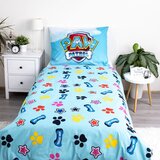 Jerry Fabrics Enojna bombažna otroška posteljnina s svetlečim učinkom 140x200 cm Paw Patrol – | Shoptok.si