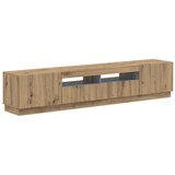  5-dijelni LED TV ormarić Hrast artisan Konstruirano drvo - Hrast artisan 100 cm | shoptok.hr