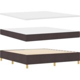  Box Spring Postelja z Mattresom Temno Rjava 180x200 cm Tkanina, (22052937) | Shoptok.si