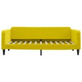 vidaXL Dnevni krevet žuti 90 x 200 cm baršunasti | shoptok.hr