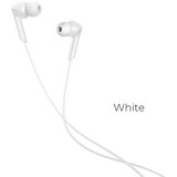 Hoco žičane slušalice jack 3,5 mm sa mikrofonom M72 bele | ePonuda.com