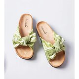 Gemre Green flip-flops with a bow Duplanty | Shoptok.si