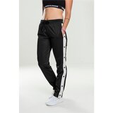 Urban Classics Women's sweatpants with buttons blk/wht/blk Cene