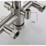 EYN Stenska kuhinjska armatura z dodatnim tušem | Pipa WK1124 — Črna | Shoptok.si